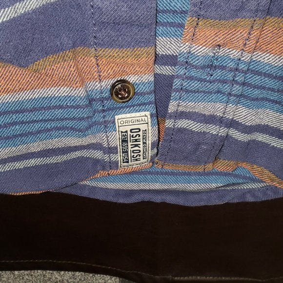 3/$20 Oshkosh B’gosh hoodie sweatshirt size 8 - Picture 3 of 6